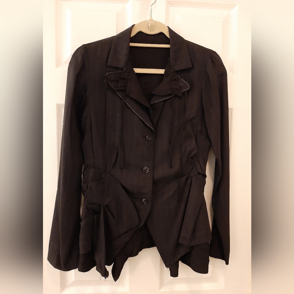 Marithé + François Girbaud - blazer -   US size 27 - navy blue